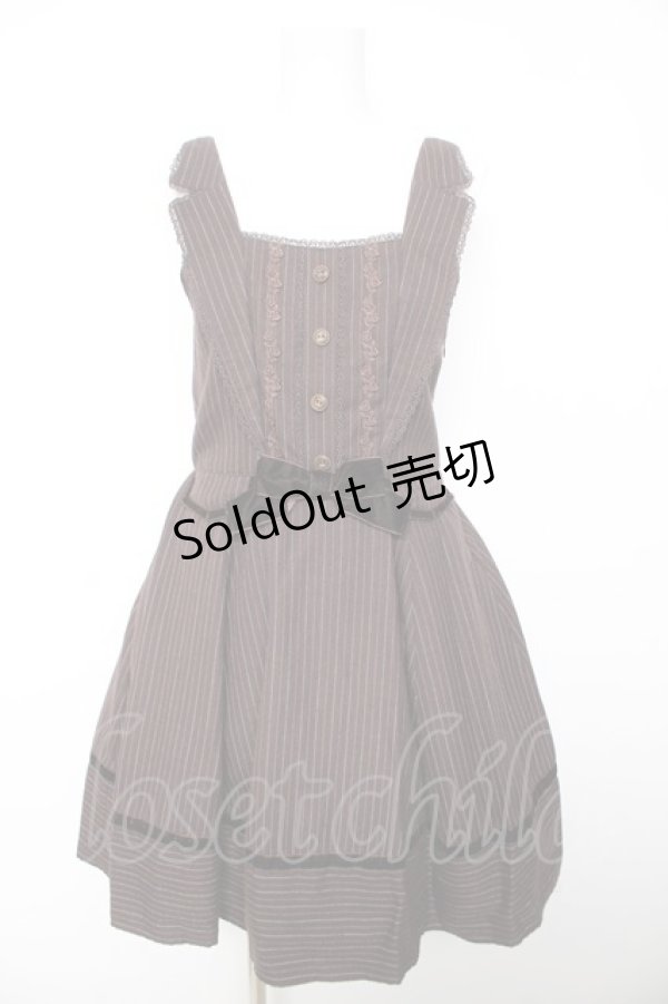 画像1: axes femme / ベストドッキングワンピース M 茶 Y-26-01-28-094-AX-OP-SZ-ZY (1)