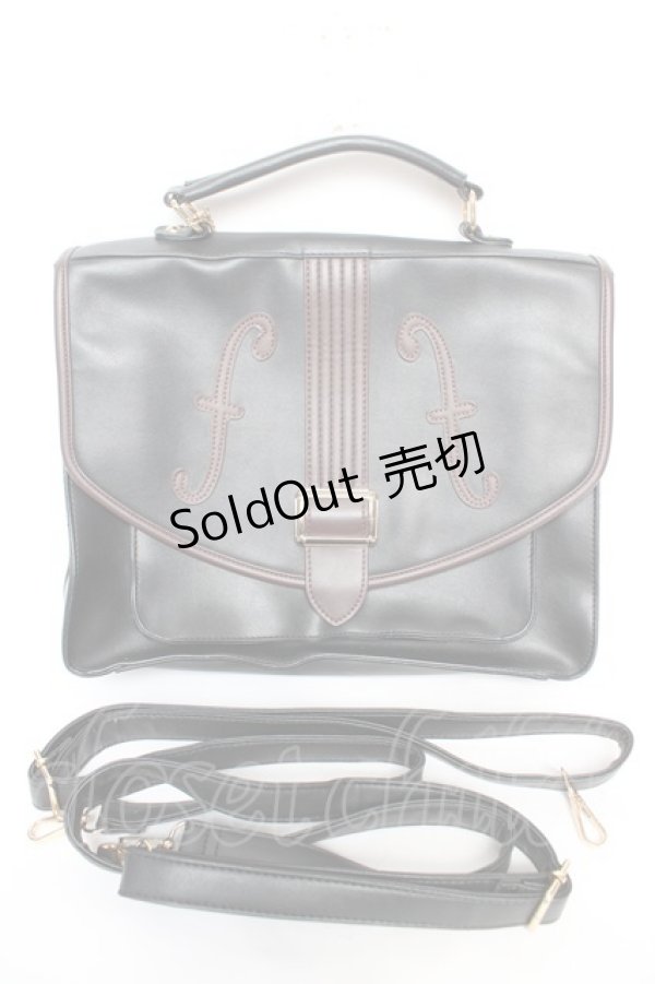 画像1: Amavel / 屋根裏の五重奏バイオリンバッグ  ブラック Y-26-01-28-013-CA-BG-SZ-ZY (1)