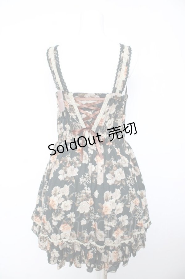 画像2: axes femme POETIQUE / アンティーク花柄姫ワンピース M Dグリーン Y-26-01-28-097-AX-OP-SZ-ZY (2)