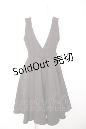 画像: NO.S PROJECT / リノン・ワンピース  黒 Y-26-01-28-113-LO-OP-SZ-ZY