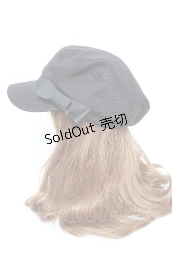 画像2: m petit by misako / サンリオキャラクターズコラボ キャスケット  黒 Y-26-01-28-014-LO-AC-SZ-ZT0204M (2)