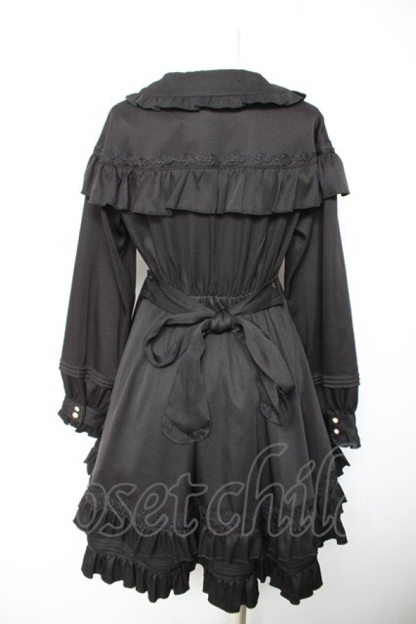 画像2: Amavel / Rose Ruban ミドル丈 ワンピース F ブラック Y-26-01-28-115-CA-OP-SZ-ZY (2)