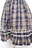 画像4: BABY, THE STARS SHINE BRIGHT / タータンチェックスカート（2022年）  ネイビー Y-26-01-28-116-BA-SK-SZ-ZY (4)