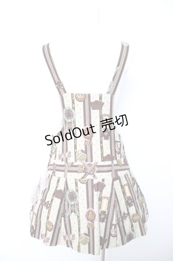 画像2: Angelic Pretty / Chocolate Rosetteサロペット  ベージュ Y-26-01-28-118-AP-OP-SZ-ZY (2)