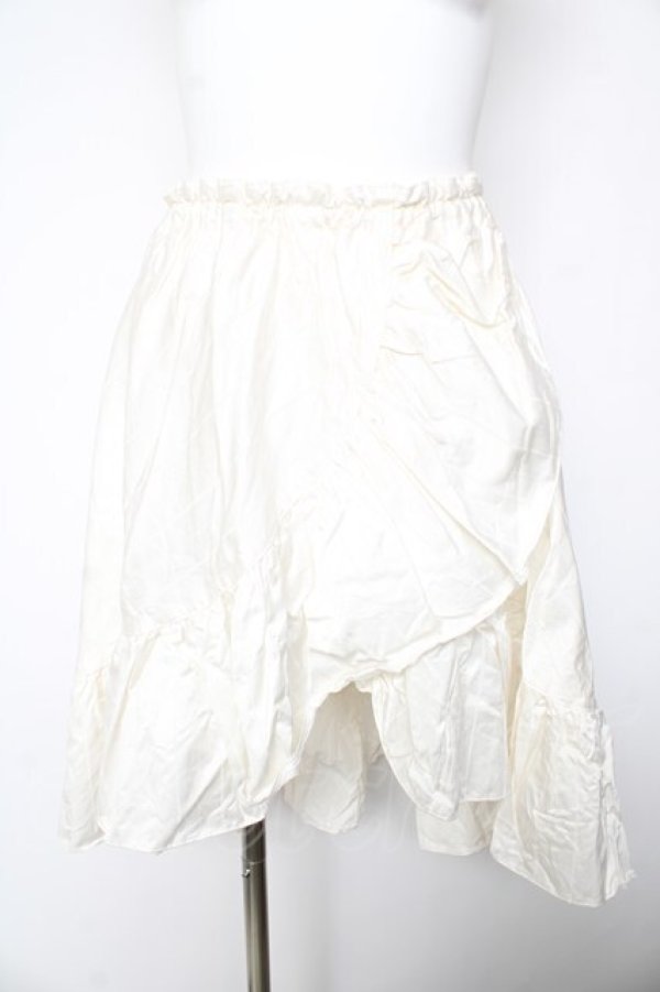 画像1: MARBLE / 巻きスカート風流麗ロングスカート  生成り Y-26-01-28-132-GO-SK-SZ-ZY (1)