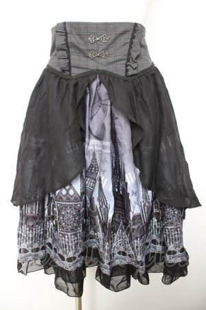 画像: axes femme kawaii / ミスティックノクターンスカート M クロ Y-26-01-28-155-AX-SK-SZ-ZY