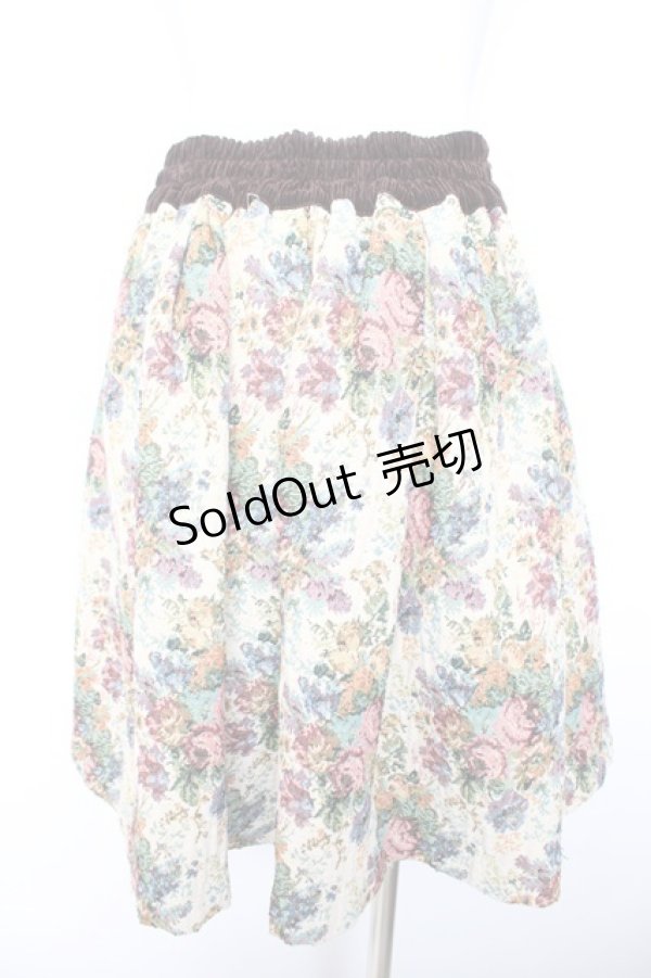 画像2: axes femme / ゴブランスカート  生成り Y-26-01-28-160-AX-SK-SZ-ZT0215N (2)