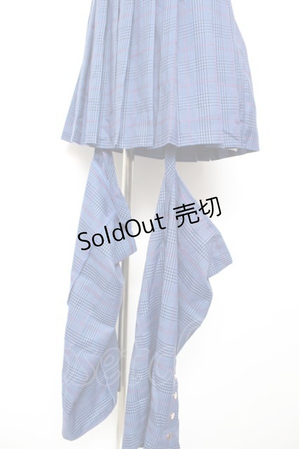 画像3: Amavel / Rockin' Girl レッグカバー付きスカパン F ブルー Y-26-01-28-162-CA-SK-SZ-ZY (3)