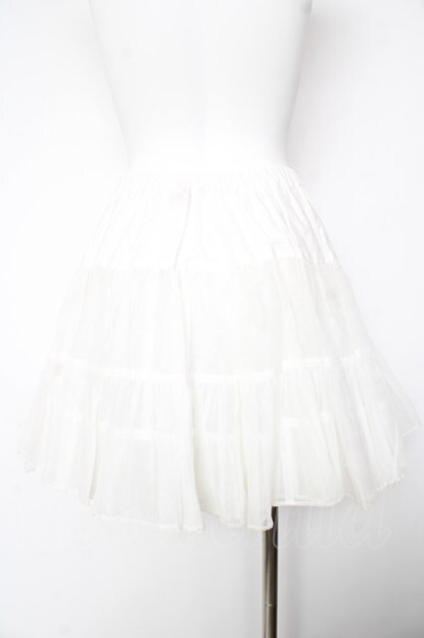 画像2: BABY, THE STARS SHINE BRIGHT / ふわふわパニエ  白 Y-26-01-28-166-BA-SK-SZ-ZY (2)