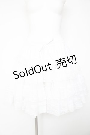 画像: LOLITA / ボリュームパニエ F 白 Y-26-01-28-168-LO-SK-SZ-ZY