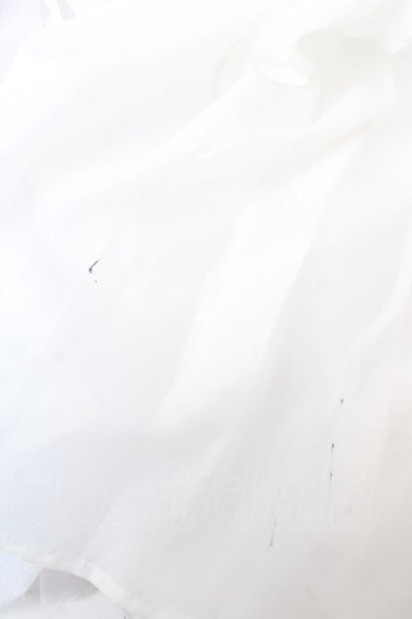 画像3: axes femme kawaii / ミディオーガンジーパニエ M 白 Y-26-01-28-169-AX-SK-SZ-ZY (3)