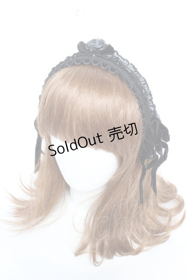 画像1: Hoshibako Works / Rozen Maiden x HoshibakoWorks　水銀燈カチューシャ  ブラック Y-26-01-28-020-LO-AC-SZ-ZY (1)