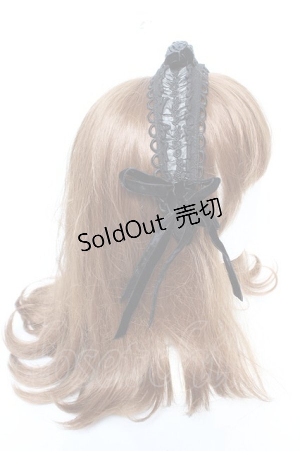 画像3: Hoshibako Works / Rozen Maiden x HoshibakoWorks　水銀燈カチューシャ  ブラック Y-26-01-28-020-LO-AC-SZ-ZY (3)