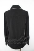 画像2: axes femme POETIQUE / タイ付きブラウス M 黒 Y-26-01-28-030-AX-BL-SZ-ZY (2)