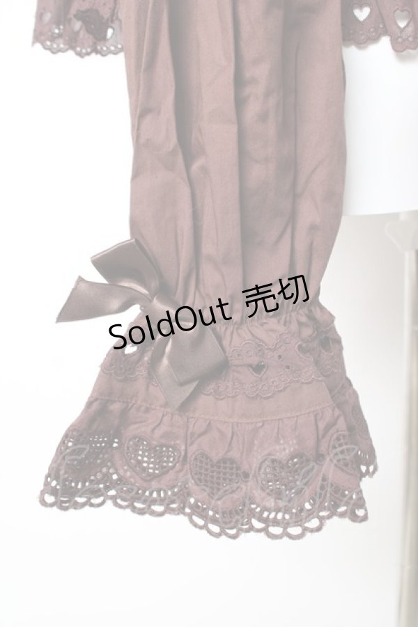 画像4: BABY, THE STARS SHINE BRIGHT / ベビードールブラウス(2025)  ブラウン Y-26-01-28-031-BA-BL-SZ-ZY (4)