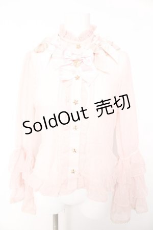 画像: BABY, THE STARS SHINE BRIGHT / Horoscopeドットブラウス  ピンク Y-26-01-28-034-BA-BL-SZ-ZI