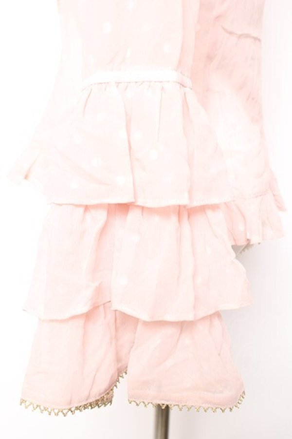 画像4: BABY, THE STARS SHINE BRIGHT / Horoscopeドットブラウス  ピンク Y-26-01-28-034-BA-BL-SZ-ZY (4)