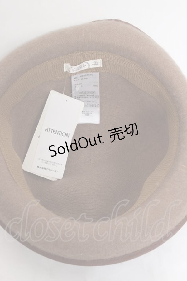 画像5: axes femme / ファーボーラー帽  モカ Y-26-01-31-037-AX-AC-SZ-ZY (5)