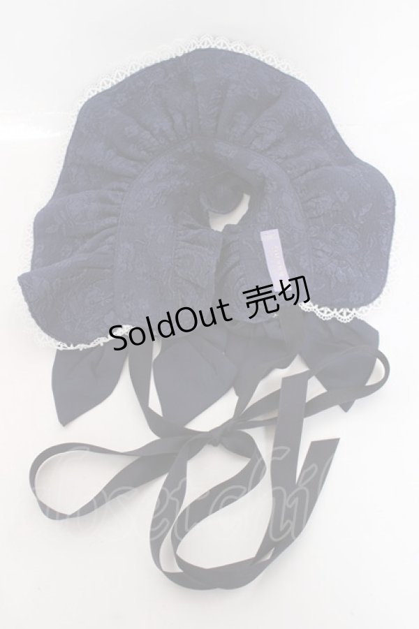 画像5: axes femme kawaii / メアリーハーフボンネット  紺 Y-26-01-31-040-AX-AC-SZ-ZY (5)