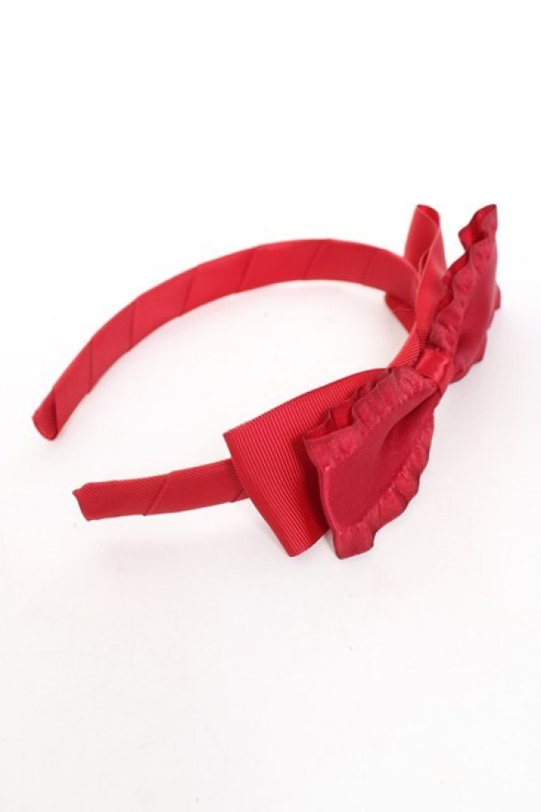 画像3: m petit by misako / カチューシャ  中赤 Y-26-01-31-041-LO-AC-SZ-ZY (3)