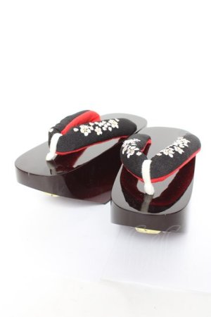 画像: LOLITAその他(お買取対象外) / ぽっくり下駄  黒 Y-26-01-31-045-LO-SH-SZ-ZY