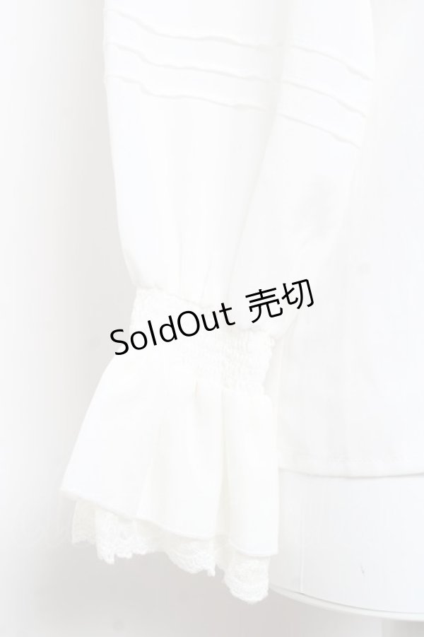 画像4: axes femme kawaii / タッセルリボンタイブラウス M 白 Y-26-01-31-053-AX-BL-SZ-ZY (4)