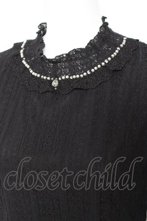 画像3: axes femme / プチスタンド総レースPO M 黒 Y-26-01-31-061-AX-TO-SZ-ZY (3)