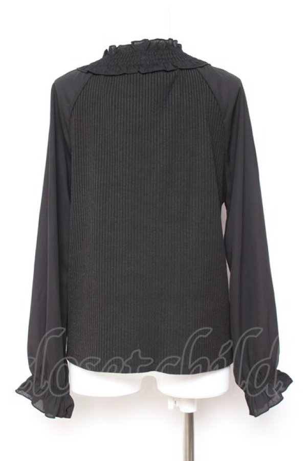 画像2: axes femme / フラワー刺繍プルオーバー M 黒 Y-26-01-31-062-AX-TO-SZ-ZY (2)