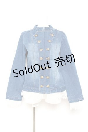 画像: axes femme NOSTALGIE / ナポレオンデニムジャケット F ウォッシュ Y-26-01-31-068-AX-JA-SZ-ZI