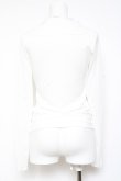 画像2: m petit by misako / サンリオ 長袖シアートップス M 白 Y-26-01-31-070-LO-TO-SZ-ZY (2)