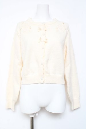 画像: m petit by misako / バラシシュウニット M 薄淡橙 Y-26-01-31-072-LO-TO-SZ-ZY