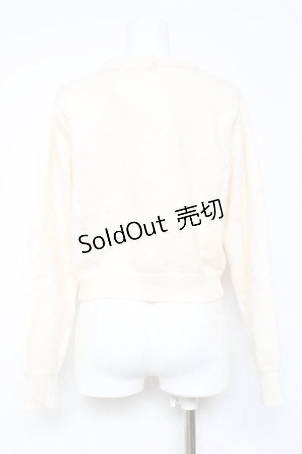 画像2: m petit by misako / バラシシュウニット M 薄淡橙 Y-26-01-31-072-LO-TO-SZ-ZY (2)