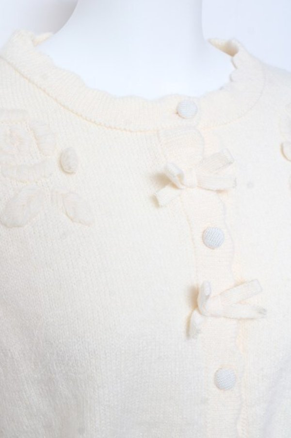 画像3: m petit by misako / バラシシュウニット M 薄淡橙 Y-26-01-31-072-LO-TO-SZ-ZY (3)