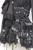 画像6: hEVEN / スカルデザインフリル変形ジャケット  黒 Y-26-01-31-075-HN-JA-SZ-ZY (6)