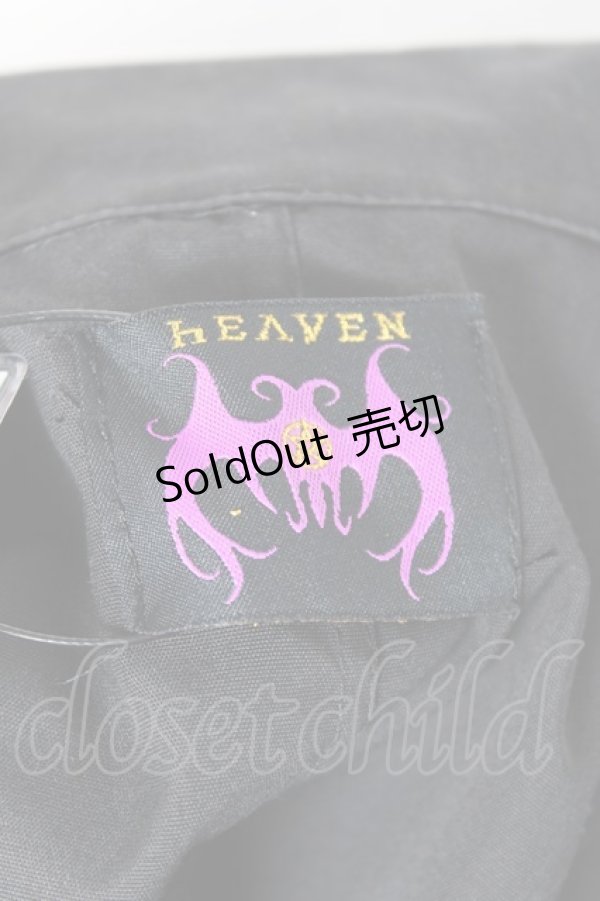 画像8: hEVEN / スカルデザインフリル変形ジャケット  黒 Y-26-01-31-075-HN-JA-SZ-ZY (8)