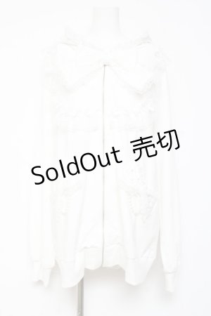 画像: Ank Rouge / うさちゃんパーカー M 白 Y-26-01-31-085-CA-TO-SZ-ZI