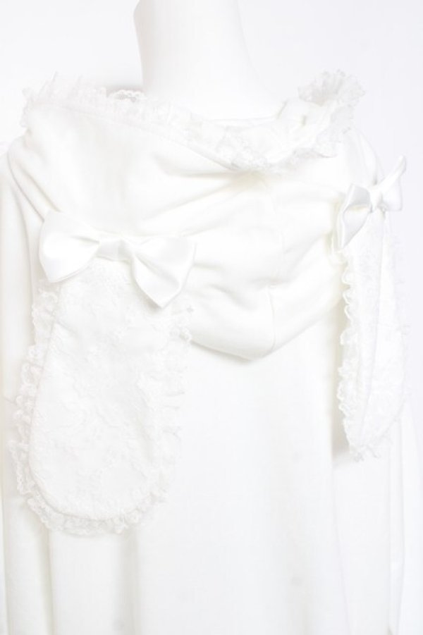 画像4: Ank Rouge / うさちゃんパーカー M 白 Y-26-01-31-085-CA-TO-SZ-ZY (4)