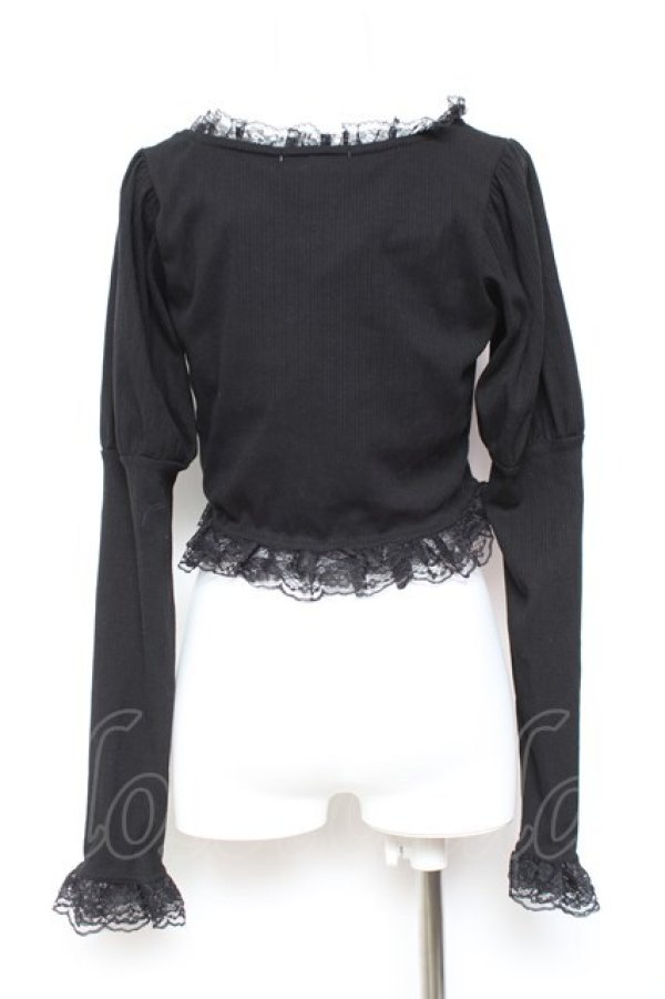 画像2: Ank Rouge / ハートのテレコ M 黒 Y-26-01-31-086-CA-TO-SZ-ZY (2)