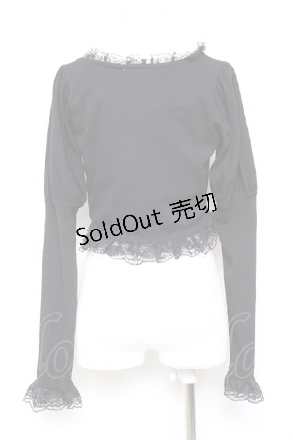 画像2: Ank Rouge / ハートのテレコ M 黒 Y-26-01-31-086-CA-TO-SZ-ZY (2)