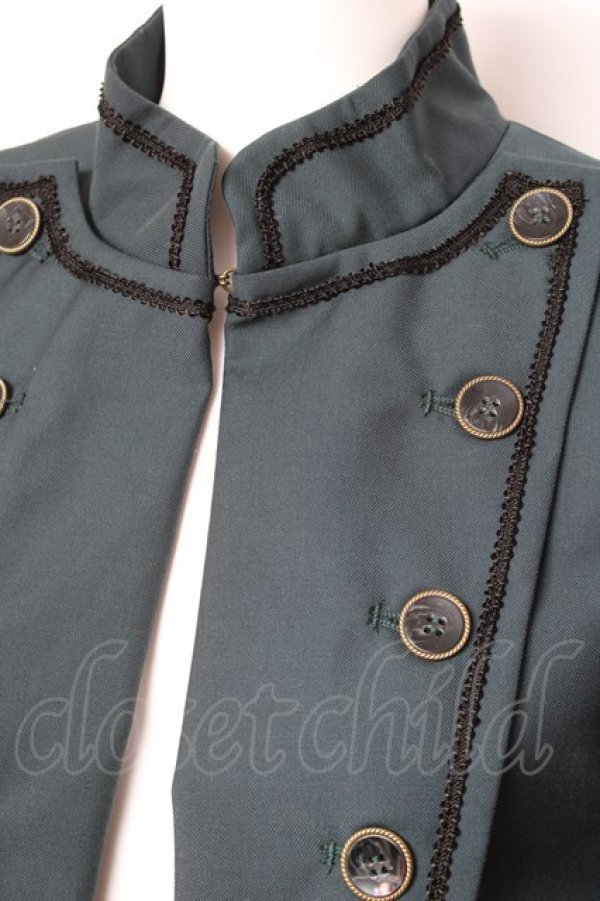 画像4: Sheglit / "Orleans"ナポレオンケープ M グリーン Y-26-01-31-087-EL-JA-SZ-ZY (4)