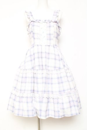 画像: Alice Mashiro / TT*MAティアードジャンパースカート  ラベンダー Y-26-01-31-099-LO-OP-SZ-ZY