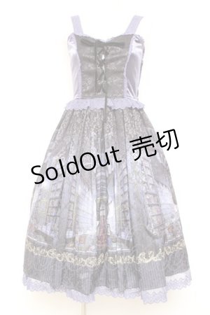 画像: axes femme kawaii / リブラリーアビスチェ風ワンピース M パープル Y-26-01-31-100-AX-BL-SZ-ZY