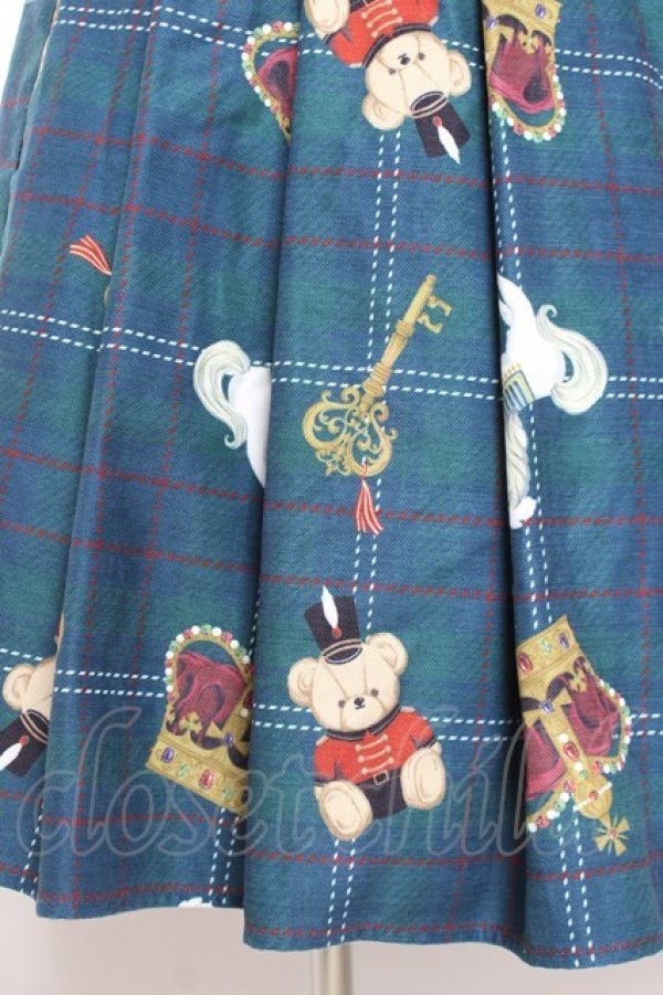 画像5: axes femme kawaii / ロンドントイズジャンスカ M グリーン Y-26-01-31-102-AX-OP-SZ-ZY (5)