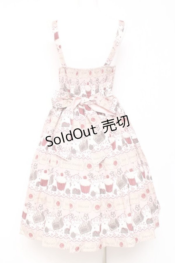 画像3: axes femme kawaii / お菓子柄ジャンパースカート M ピンク Y-26-01-31-103-AX-OP-SZ-ZY (3)