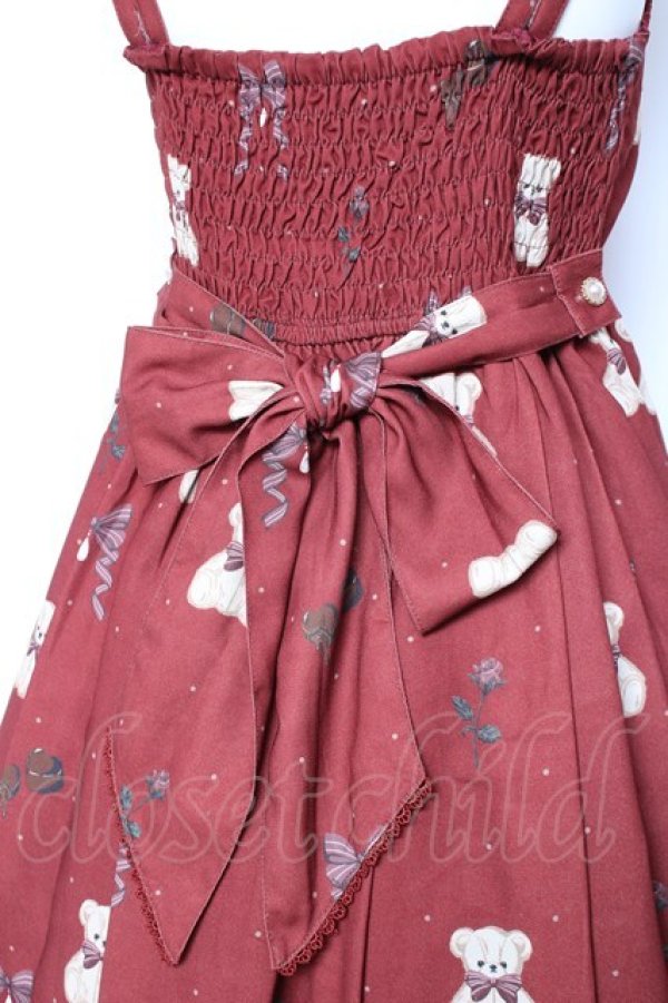 画像4: axes femme kawaii / プレゼントベアージャンスカ M ワイン Y-26-01-31-105-AX-OP-SZ-ZY (4)