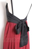 画像3: axes femme / バックリボンチュールワンピース M ワイン Y-26-01-31-110-AX-TO-SZ-ZY (3)