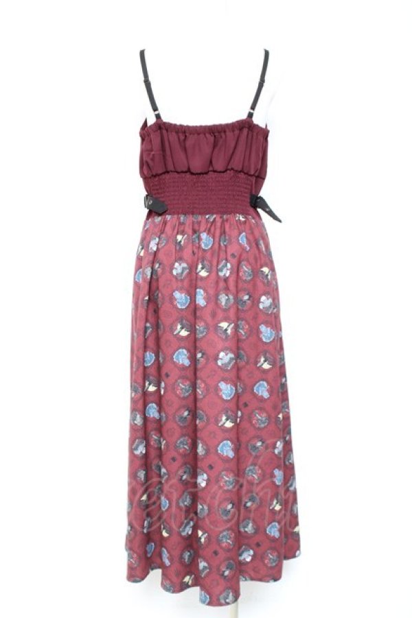 画像3: axes femme POETIQUE / ディズニー ヴィランズ/ワンピース M ワイン Y-26-01-31-111-AX-OP-SZ-ZY (3)