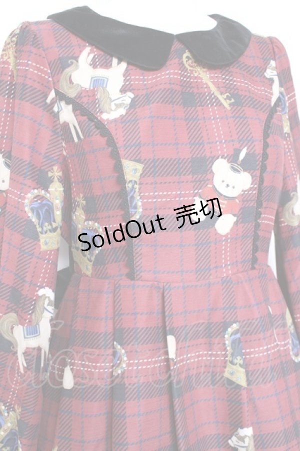 画像4: axes femme kawaii / ロンドントイズワンピース M ワイン Y-26-01-31-118-AX-OP-SZ-ZT0214D (4)