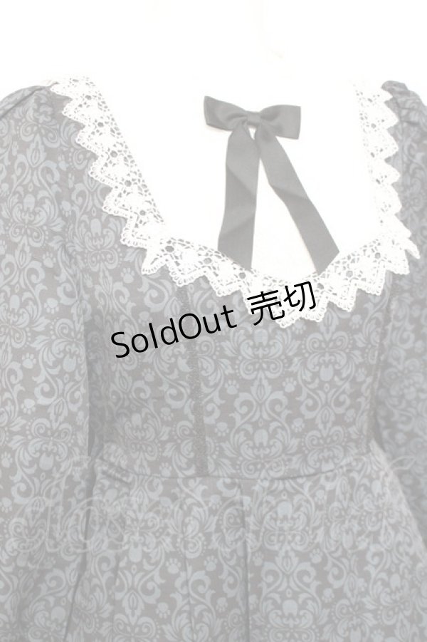 画像5: axes femme kawaii / 猫会ワンピース M 黒 Y-26-01-31-119-AX-OP-SZ-ZY (5)