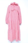 画像1: Candy Stripper / HOLIDAY GINGHAM CHECK TIERED ワンピース 2 レッド Y-26-01-31-127-PU-OP-SZ-ZY (1)